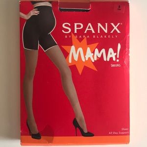 *NEW* SPANX MATERNITY BLACK SHEER